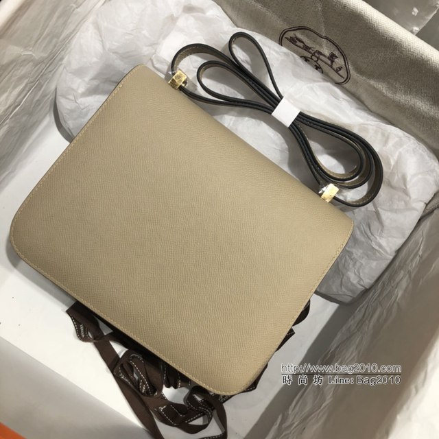 Hermes空姐包 愛馬仕Constance方胖子半手工 Epsom掌紋小牛進口皮 Hermes單肩斜挎包  tdh2092